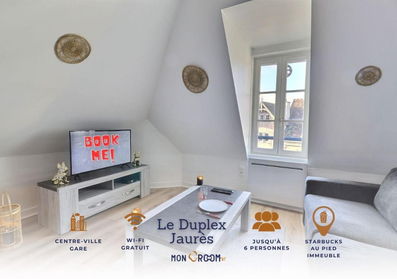 Le Duplex Jaures - Coeur De Ville - Mon Groom Troyes Exterior photo